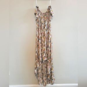 High-Low Floral Dress